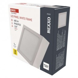 LED PANEL NEXXO PŘ.ČTV 7,6W 680LM IP40 NW B