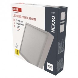 LED PANEL NEXXO PŘ.ČTV 21W 1900LM IP40 NW B