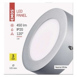 LED SVÍTIDLO PROFI PŘ.KR 6W 450LM IP20 NW S