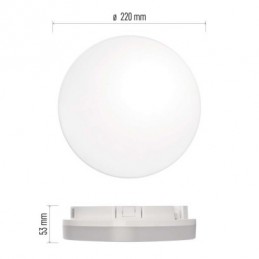 LED SVÍTIDLO TORI MW PŘ.KR 15W 1500LM IP44 NW B