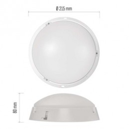 LED SVÍTIDLO ZURI 14W 1000LM IP54 WW