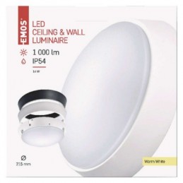 LED SVÍTIDLO ZURI 14W 1000LM IP54 WW