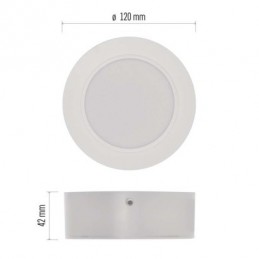 LED SVÍTIDLO RUBIC PŘ.KR 9W 900LM IP20 NW B