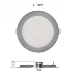 LED SVÍTIDLO NEXXO VES.KR 12,5W 1050LM IP40 CCT S