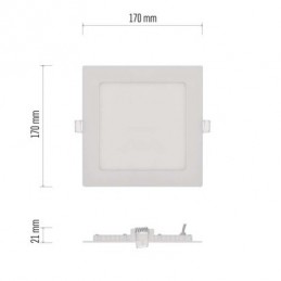 LED SVÍTIDLO NEXXO VES.ČT 12,5W 1000LM IP40 WW B