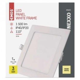 LED SVÍTIDLO NEXXO VES.ČT 18W 1500LM IP40 WW B