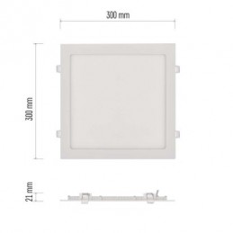 LED SVÍTIDLO NEXXO VES.ČT 25W 2000LM IP40 WW B