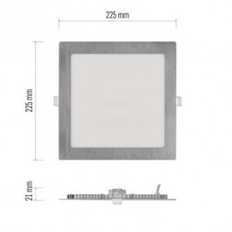 LED SVÍTIDLO NEXXO VES.ČT 18W 1600LM IP40 CCT S