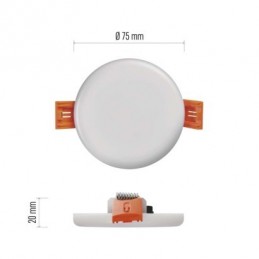 LED SVÍTIDLO VIXXO VES. KR 6W 500LM IP65 NW