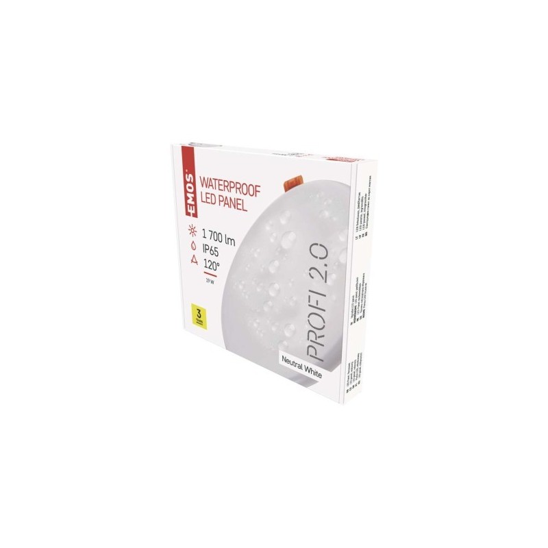 LED SVÍTIDLO VIXXO VES.KR 19W 1700LM IP65 NW