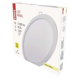 LED SVÍTIDLO PROFI VES.KR 24W 2000LM IP20 WW B