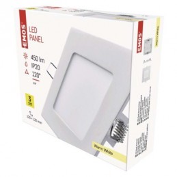 LED SVÍTIDLO PROFI VES.ČT 6W 450LM IP20 WW B