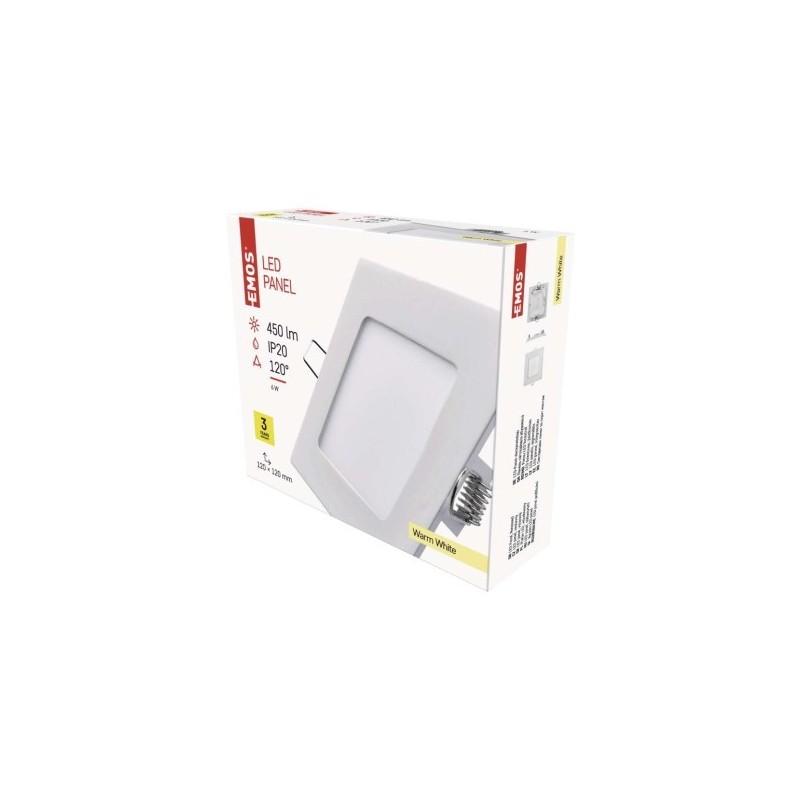 LED SVÍTIDLO PROFI VES.ČT 6W 450LM IP20 WW B