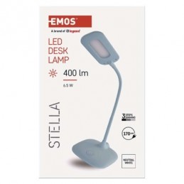 LED STOLNÍ LAMPA STELLA MODRÁ