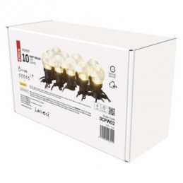 50LED 10PARTY BULB WW IP44 CL