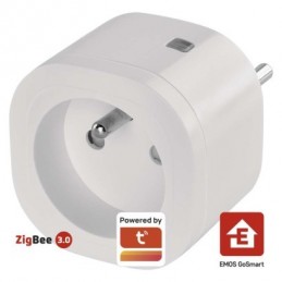 GOSMART ZIGBEE ZÁSUVKA S ČASOVAČEM/WATTMETREM