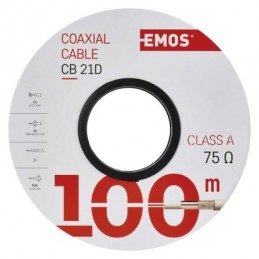 KOAXIÁLNÍ KABEL CB21D 100M