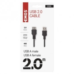 USB 2.0 A/M-A/F 2M