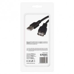 USB 2.0 A/M-A/F 2M