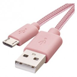 USB 2.0 A/M-MICRO B/M 1M RUŽ.