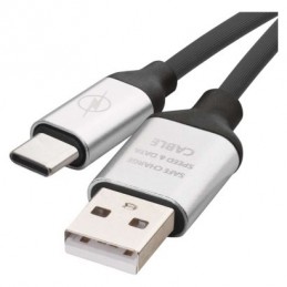 USB 2.0 A/M-C/M 1M ČERNÁ