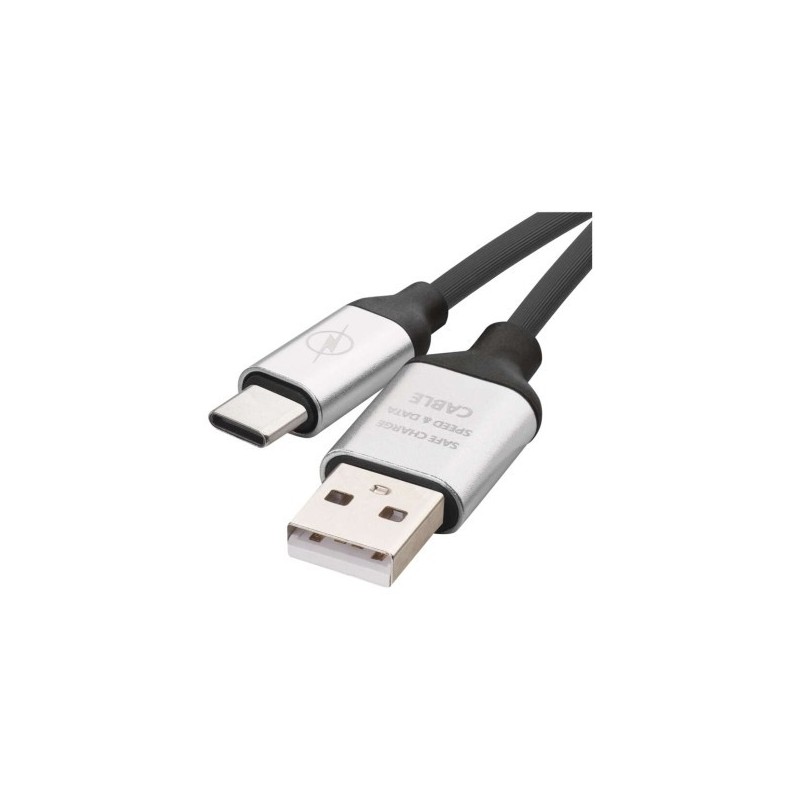 USB 2.0 A/M-C/M 1M ČERNÁ