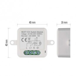 GOSMART MODUL SPÍNACÍ 1CH LN IP-2101SW WIFI