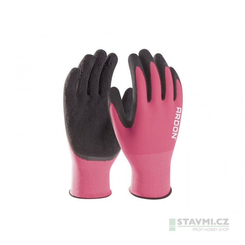 ARDON Petrax pracovní rukavice vel.7 růžové