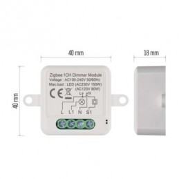 GOSMART MODUL STMÍVAČ 1CH LN IP-2111DZ ZIGBEE