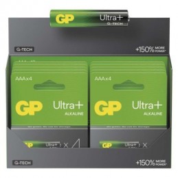 GP alkalická baterie ULTRA PLUS AAA (LR03) 4PP MB