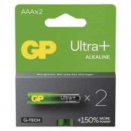 GP alkalická baterie ULTRA PLUS AAA (LR03) 2PP