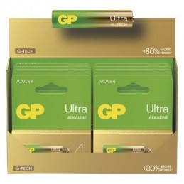 GP alkalická baterie ULTRA AAA (LR03) 4PP MB