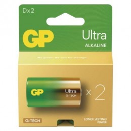 GP alkalická baterie ULTRA D (LR20) 2PP