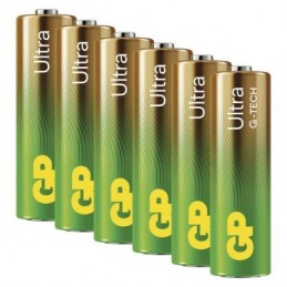 GP alkalická baterie ULTRA AA (LR6) 6ks value pack