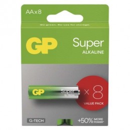 GP alkalická bat. SUPER AA (LR6) 8 pcs value pack