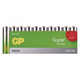 GP alkalická baterie SUPER AA (LR6) 20SH