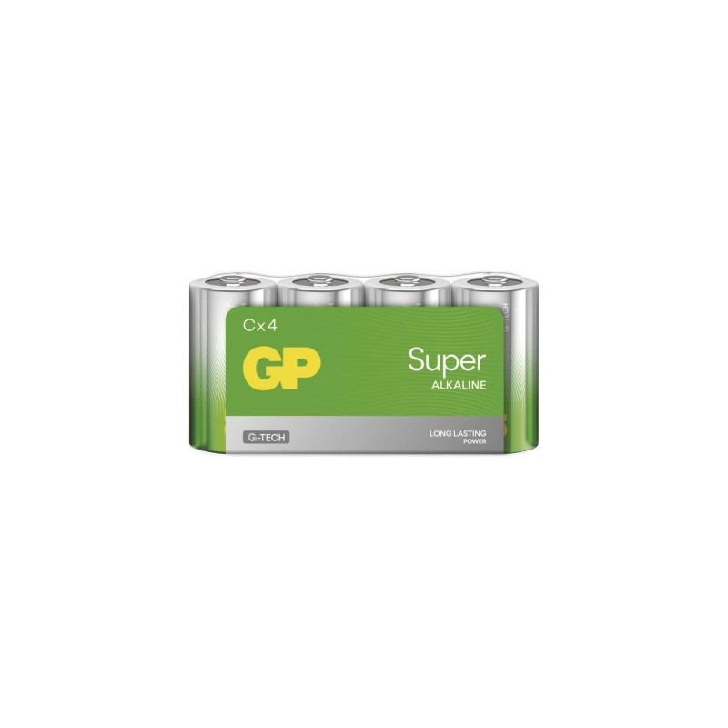 GP alkalická baterie SUPER C (LR14) 4SH