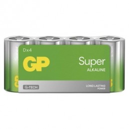 GP alkalická baterie SUPER D (LR20) 4SH