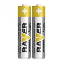 RAVER nab. bat. SOLAR AAA (HR03) 400 mAh, 2 ks