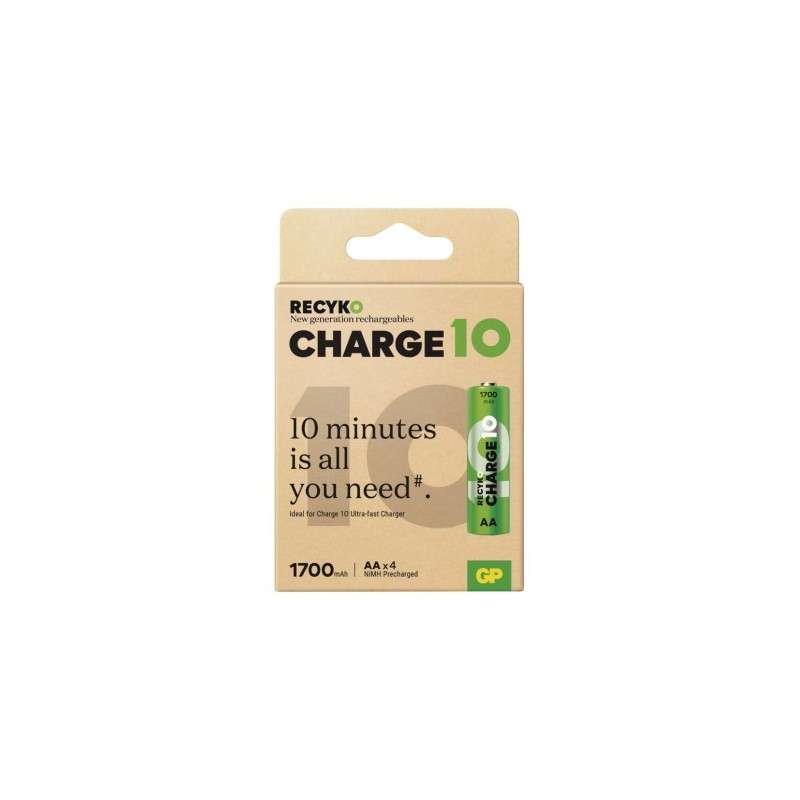 GP nabíjecí baterie ReCyko Charge 10 AA (HR6) 4PP