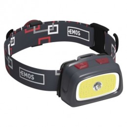 ČELOVKA COB + CREE LED 3× AAA