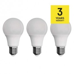 LED CLS A60 8,5W(60W) 806lm E27 WW 3PC