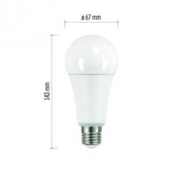 LED CLS A67 17W(120W) 1900lm E27 CW