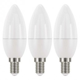 LED CLS CANDLE 5W(40W) 470lm E14 WW 3PC