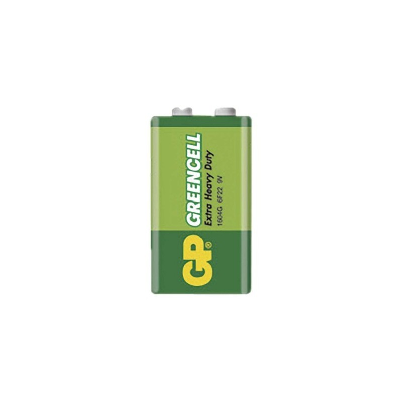 GP zinková baterie GREENCELL 9V (6F22) 1SH