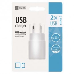 USB ADAPTÉR SMART SÍŤ 3.1A