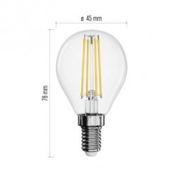 LED FLM MINI GL 6W(60W) 810lm E14 NW