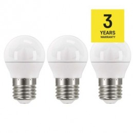 LED CLS MINI GL 5W(40W) 470lm E27 NW 3PC