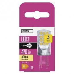 LED CLS JC 4W(40W) 470lm G9 WW