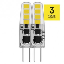 LED CLS JC 1,9W(21W) 200lm G4 WW 2PC